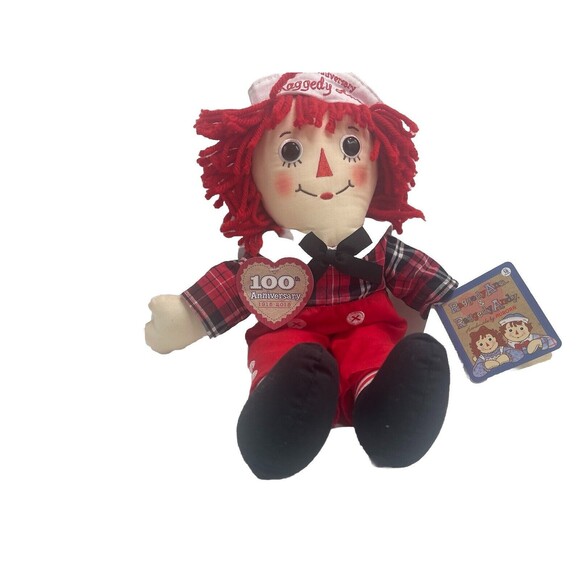 100h Anniversary Raggedy Andy 2015 Ann Dolls Handmade By Aurora - Picture 11 of 16